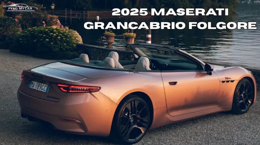 2025 Maserati GranCabrio Folgore