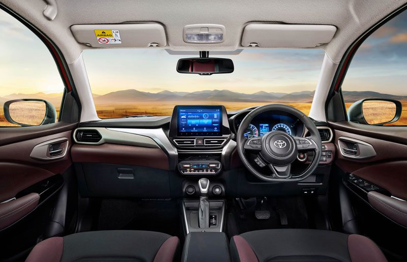 Toyota Taisor Interior 2025