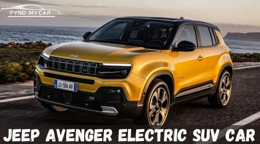 Jeep Avenger Electric SUV car