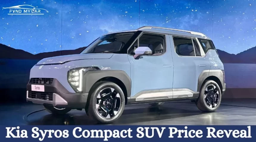 Kia Syros Compact SUV