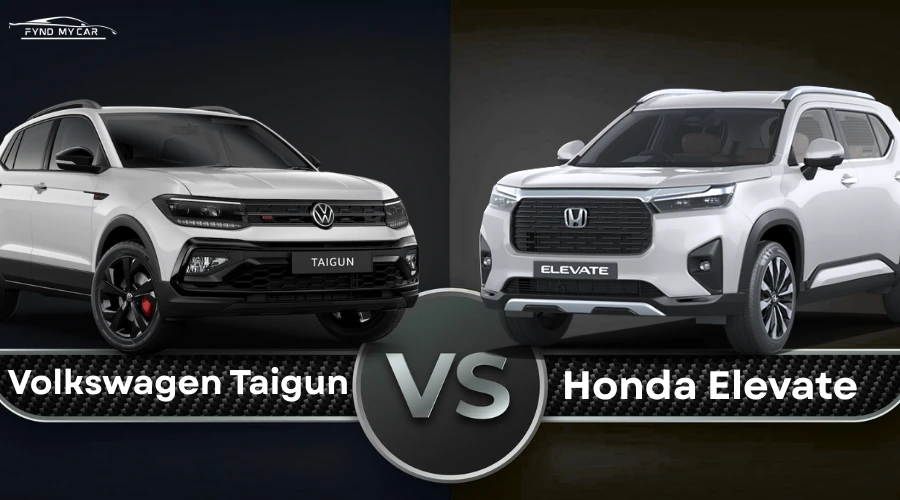 Honda Elevate Vs Volkswagen Taigun