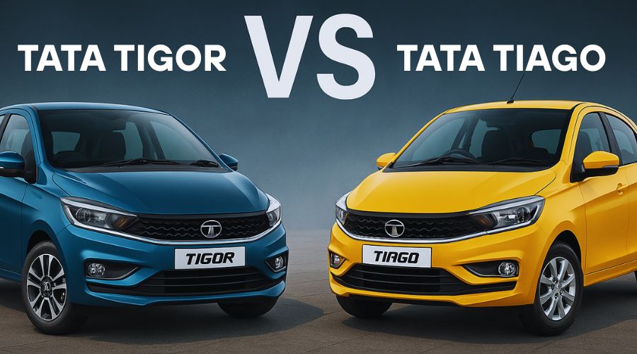 Tata Tigor Vs Tata Tiago