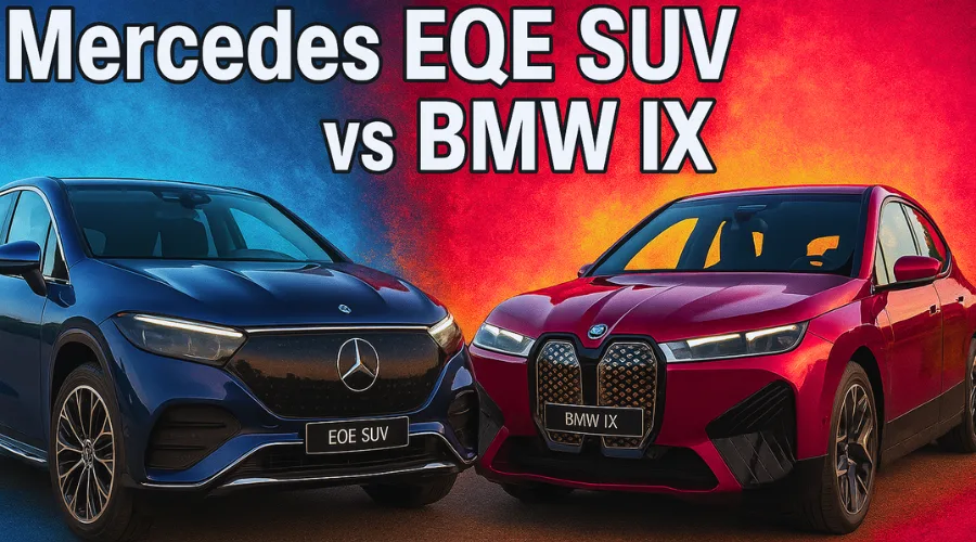 Mercedes EQE SUV Vs BMW IX 2025: All Specs Comparison