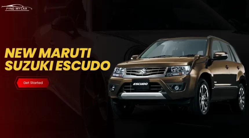 New Maruti Suzuki Escudo