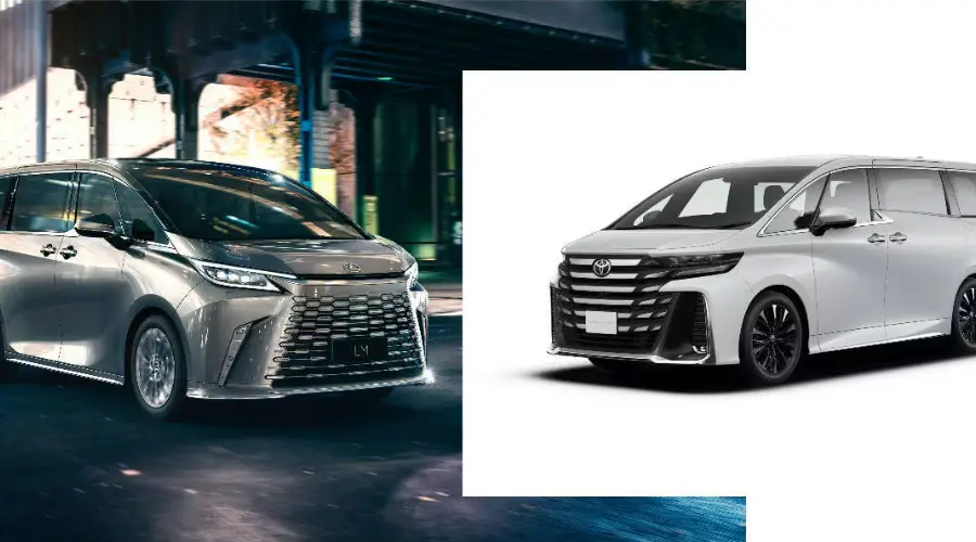 Toyota Vellfire Vs Lexus LM