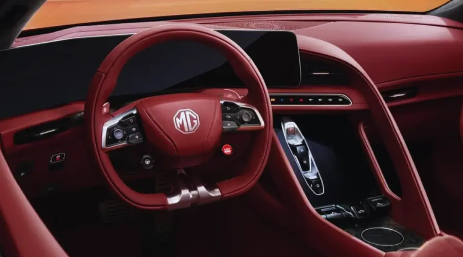 MG Cyberster Dashboard