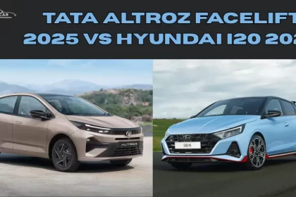 Tata Altroz Facelift 2025 Vs Hyundai i20 2025