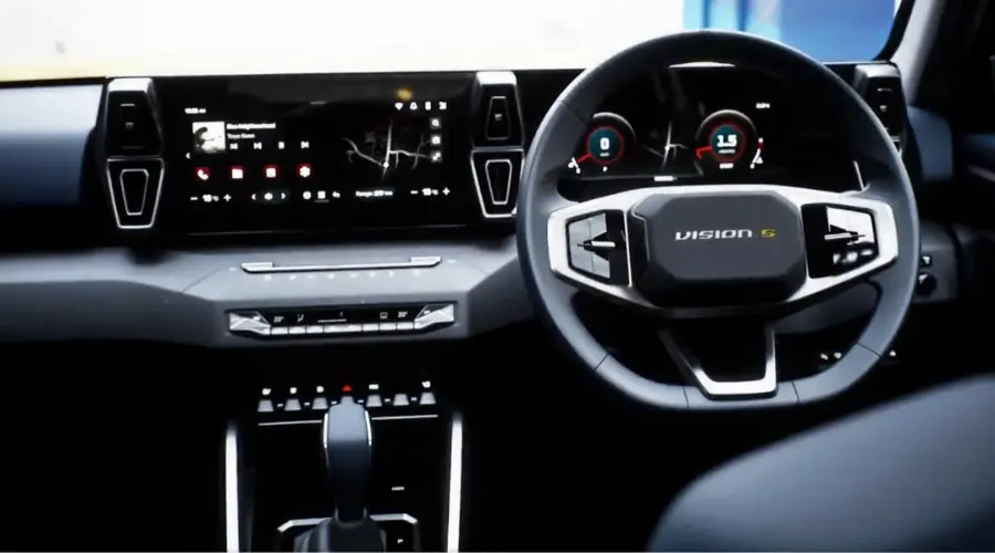 Mahindra Vision S SUV dashboard