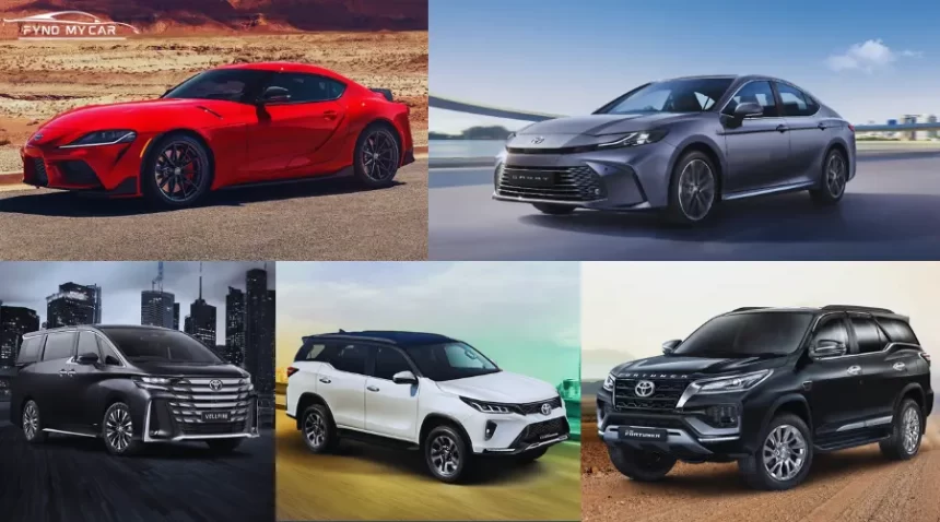 Top 6 Toyota Luxury Cars List That You Must Know