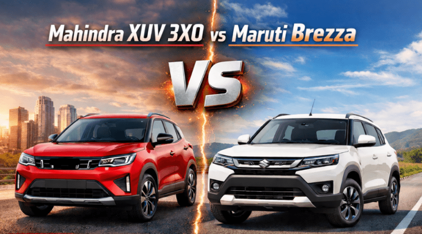 Mahindra XUV 3XO vs Maruti Brezza