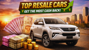 Gemini said White Toyota SUV with cash stacks.