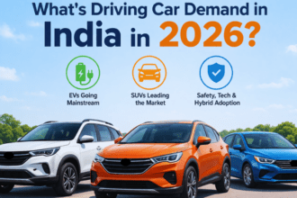 Three SUVs parked outdoors