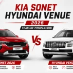 Kia Sonet vs Hyundai Venue 2026