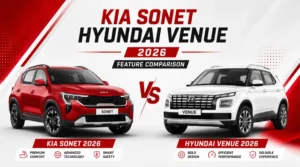Kia Sonet vs Hyundai Venue 2026