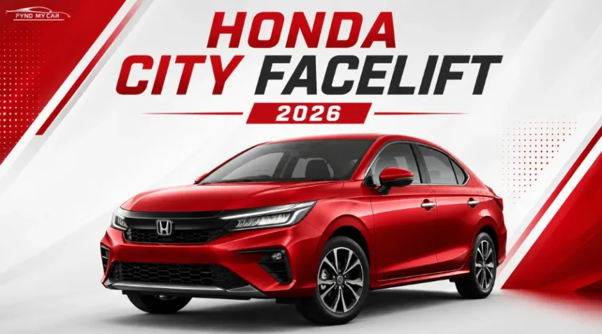 Honda City Facelift 2026