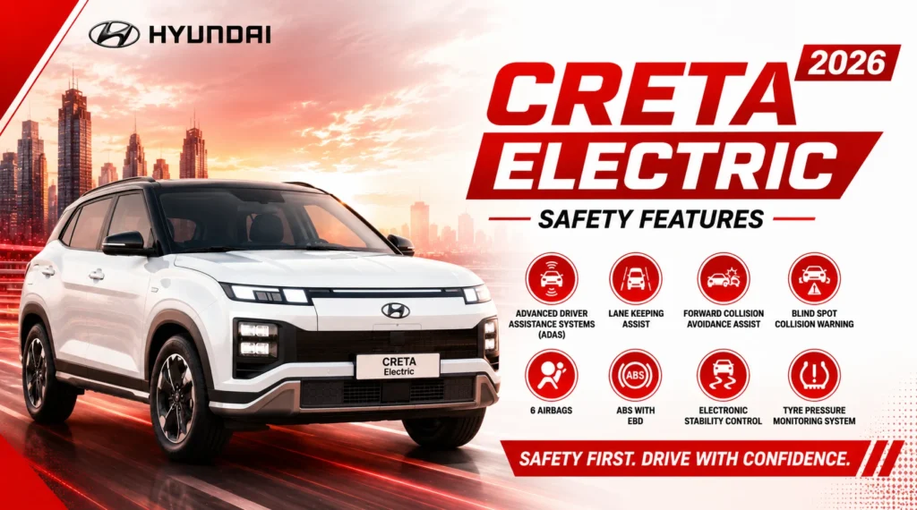 Hyundai Creta Electric 2026 Safety Features
