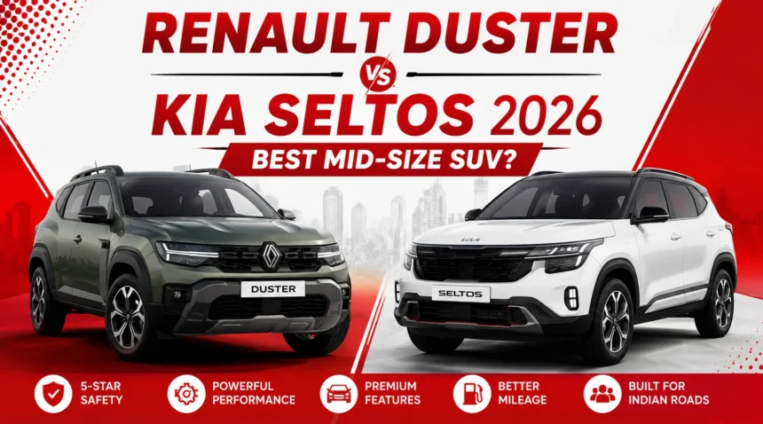 Renault Duster vs Kia Seltos 2026