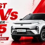 Best EVs Under ₹25 Lakh In India 2026