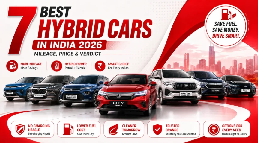Best Hybrid Cars In India 2026