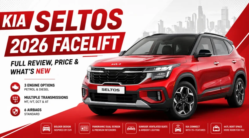 Kia Seltos 2026 Facelift