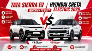 Tata Sierra EV vs Hyundai Creta Electric